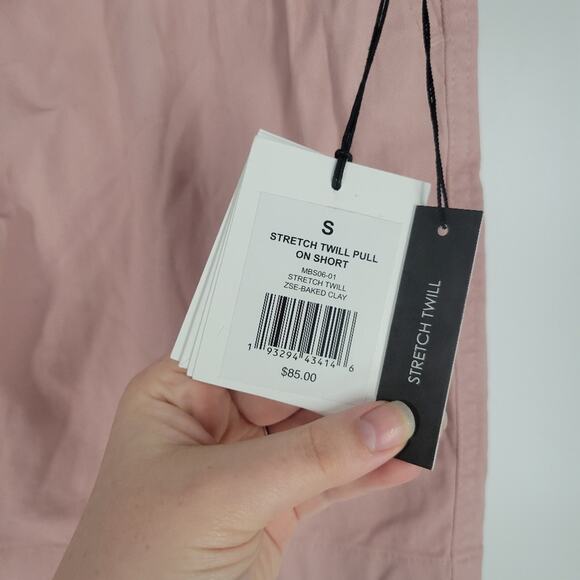 Onia Men's Stretch Twill Pull On Shorts S - Picture 7 of 13